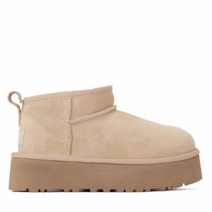 UGG® Classic Ultra Mini Platform Boot Big Kid 5- Sand